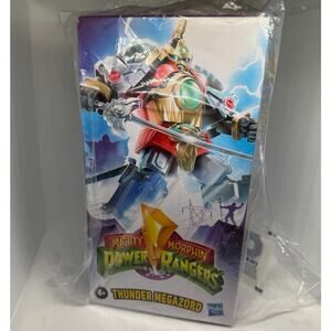 Power Rangers THUNDER MEGAZORD VHS Style Action Figure 2022 Hasbro New Sealed